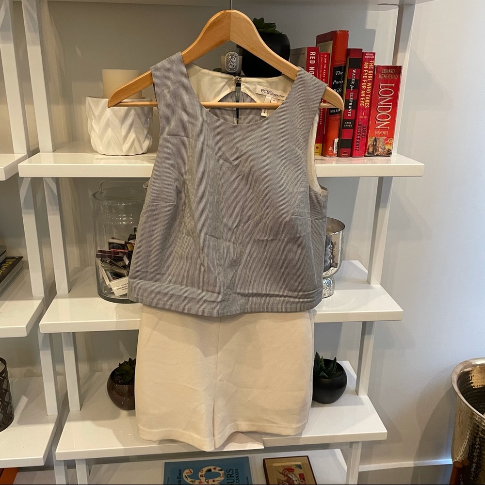 Bcbgeneration Split Back Romper - image 1